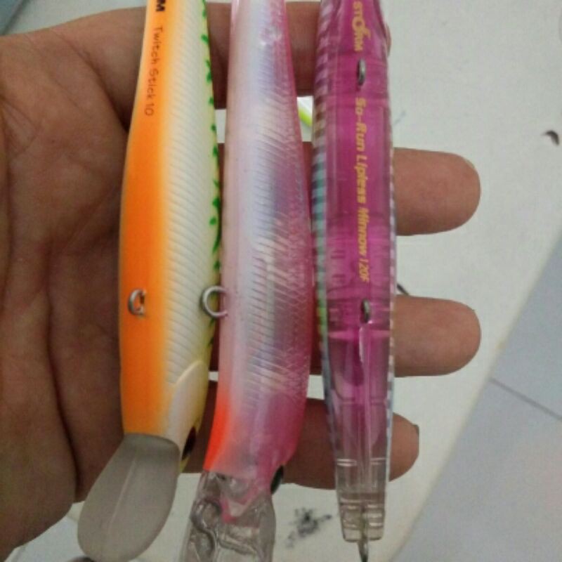 lure storm minnow floating original