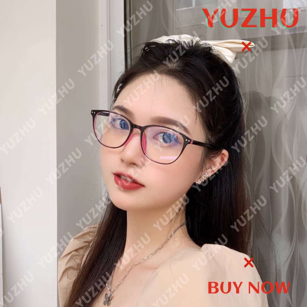 （YUZHU）COD Bayar di Tempat Korean Design Retro Mata Kucing Wanita Kacamata Women Eyeglasses