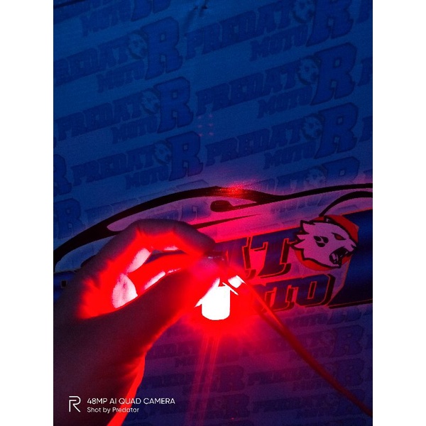 TERLARIS LED LAMPU REM MOBIL MOTOR KEDIP 18 LED BAYONET 2 KAKI