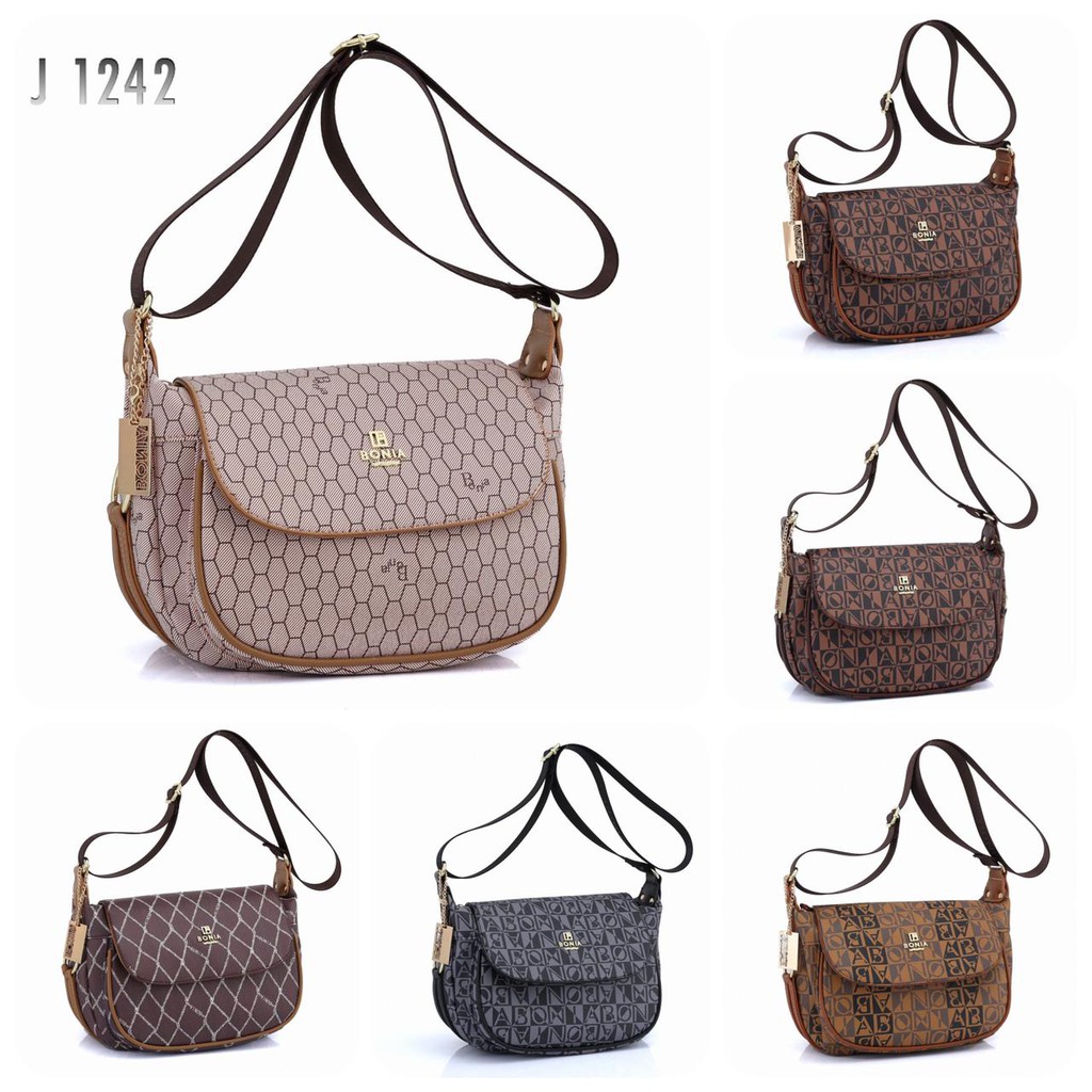 TAS WANITA SELEMPANG SATCHEL BAG 1242#A009