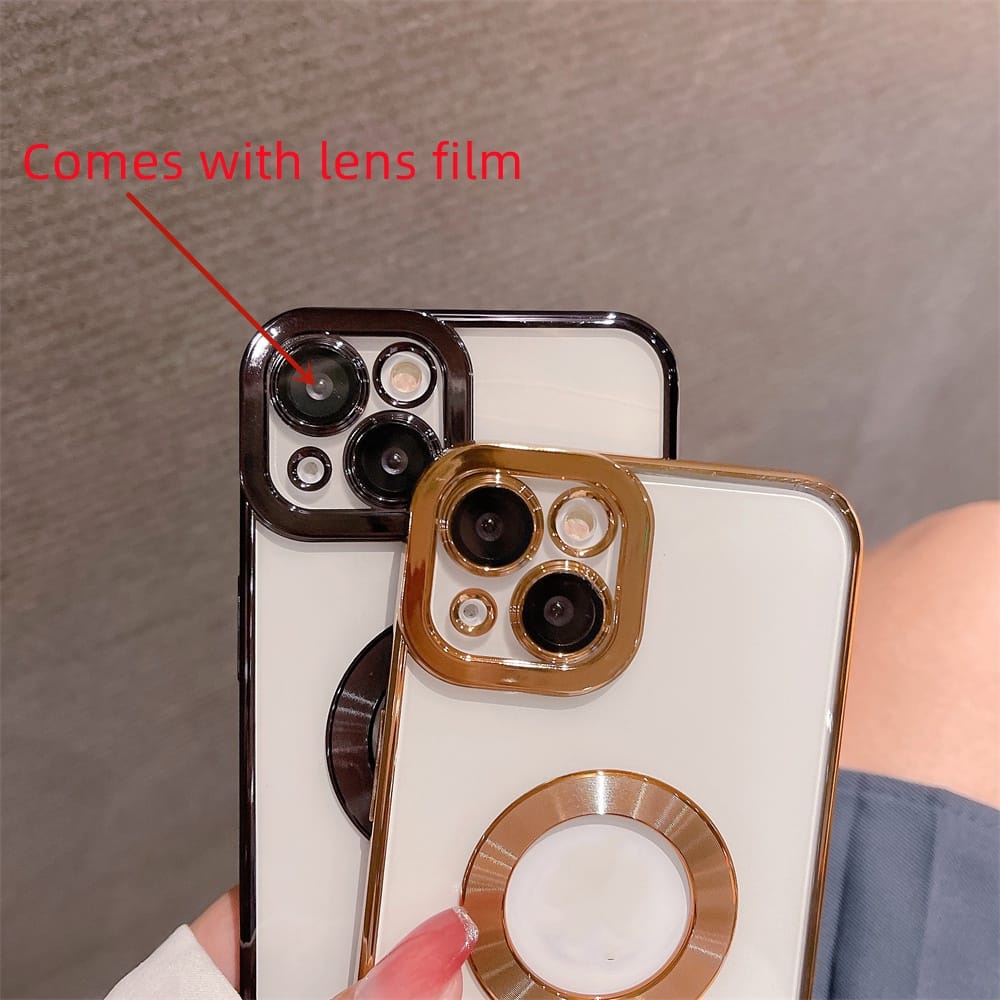 Silicone Disck Case + Lens Guard Soft Case iPhone 7/8/SE/7plus/8plus/X/XS/XR/XSMAX/11/11PRO/11PROMAX/12/12MINI/12PRO/12PROMAX/13/13MINI/13PRO/13PROMAX