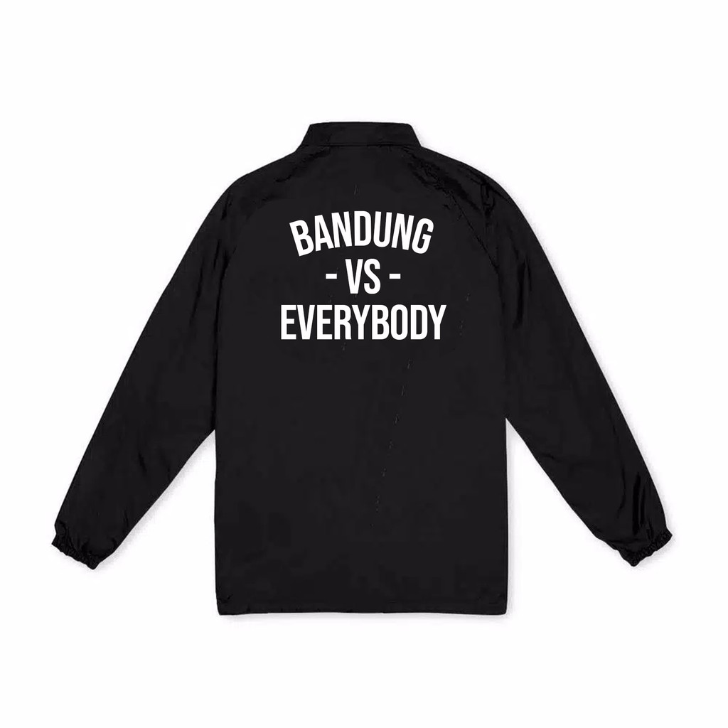 Coach Jaket Bandung VS Everybody - Bisa Request Nama Kota atau Bebas Sesuai Keinginan