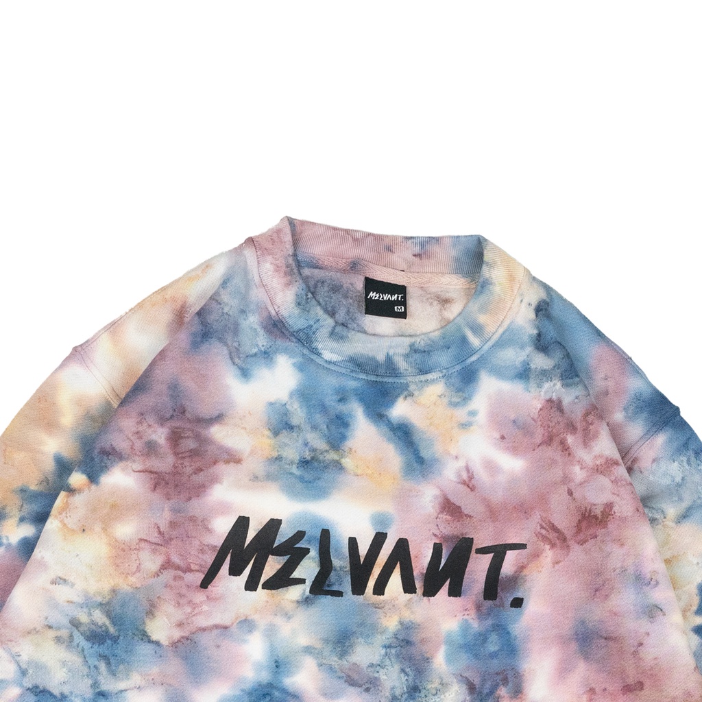 MCN FLAKES TIEDYE - MELVANT CREWNECK