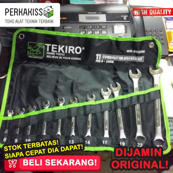 Kunci Ring Pas Set Tekiro 1 Kombinasi Murah Alat Peralatan Pertukangan Otomotif Bengkel K362