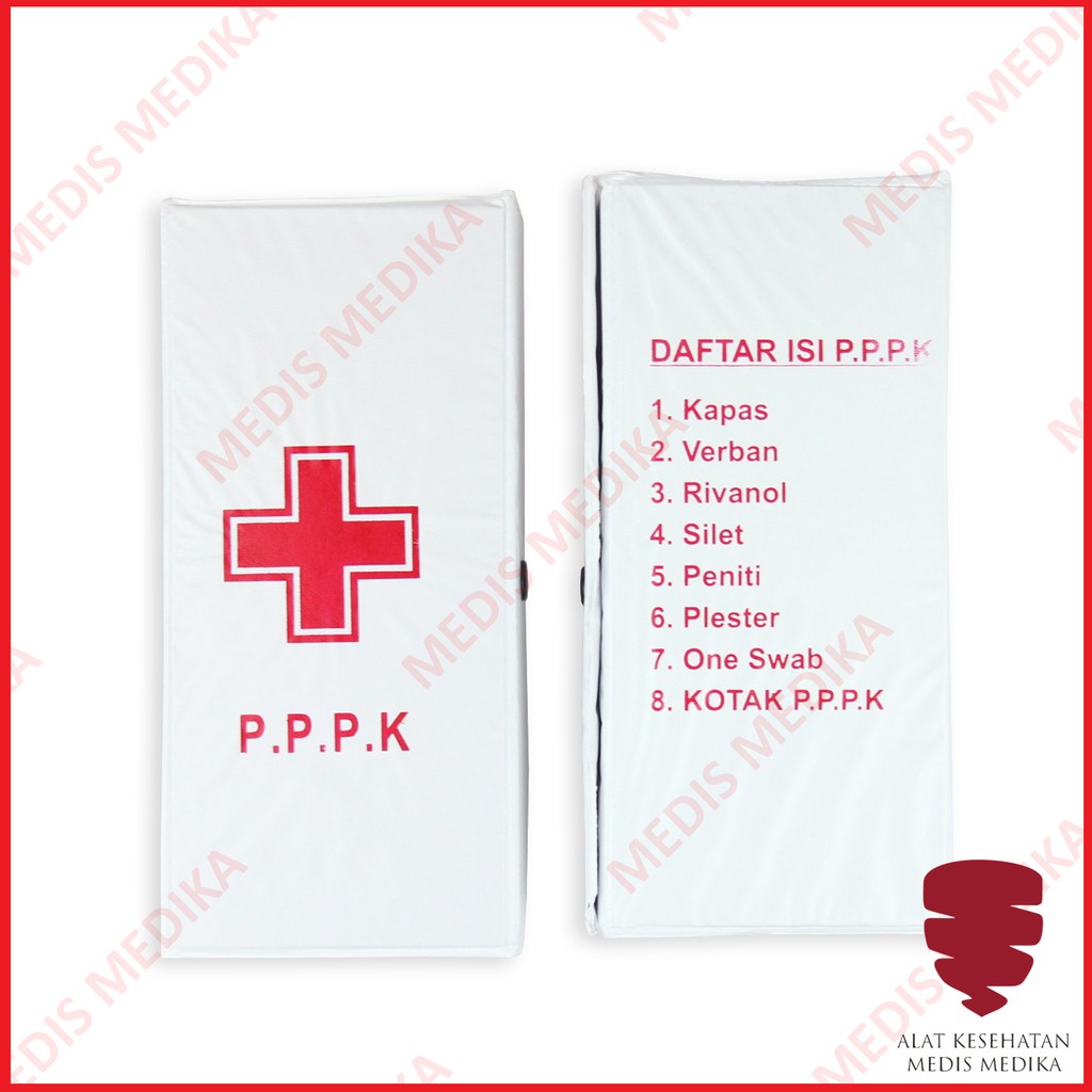 Tepak Kotak P3K Obat Alat Bantu Perawatan Luka Darurat Portable PPPK First Aid Kit Mobil Murah