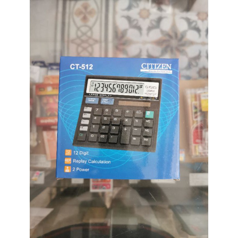 

kalkulator citizen ct 512