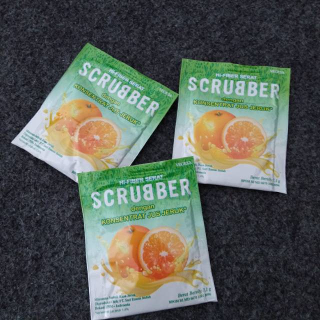 Vegeta scrubber 7,1 gram dan vegeta herbal