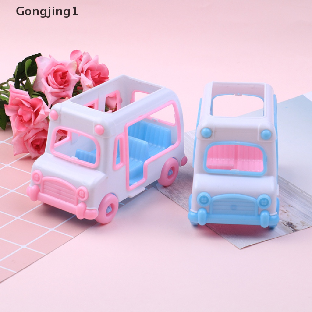 Gongjing1 Mainan Mobil van barbie Untuk Anak Perempuan