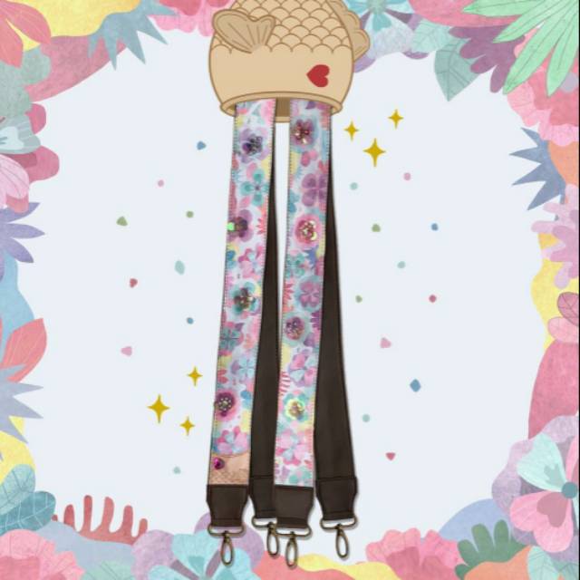 Taiyaki garden strap bag by water planet