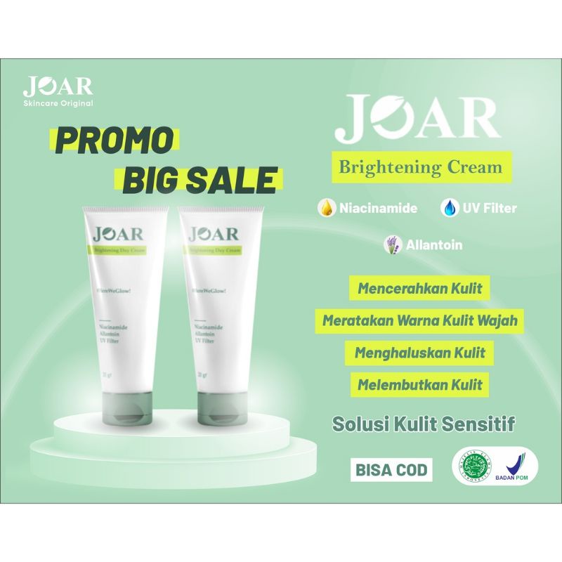 Joar skincare banda aceh bisa cod dapat gift