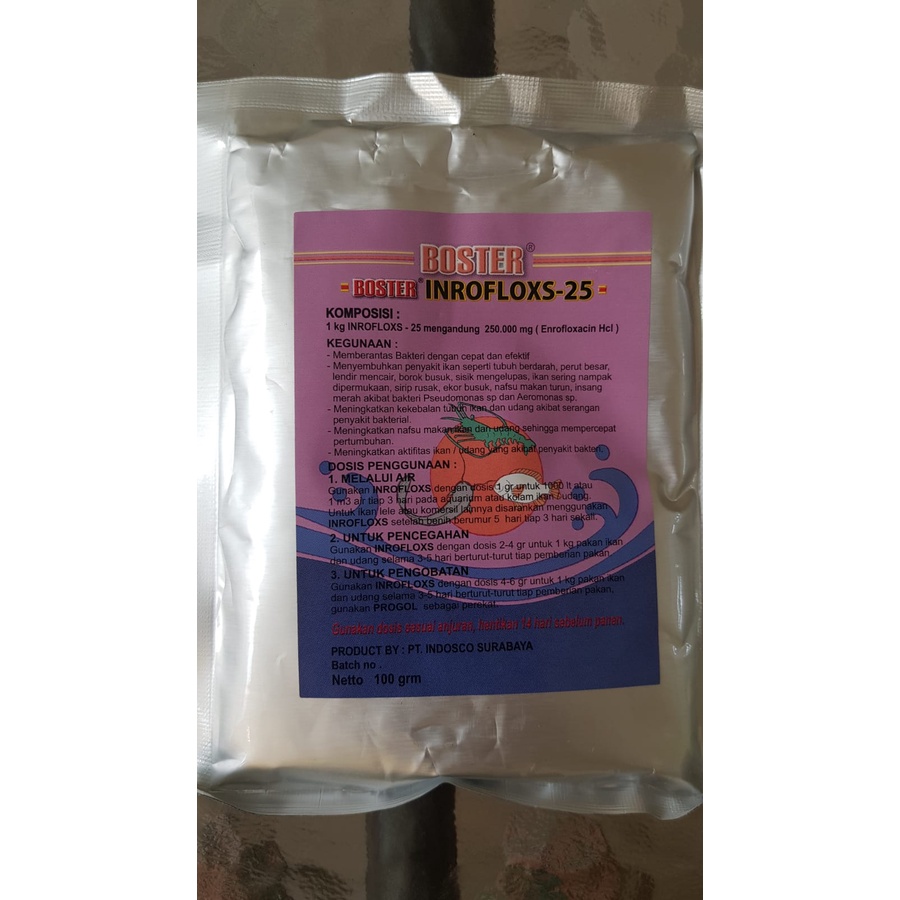 Inroflox 25 Serbuk 100 Gram