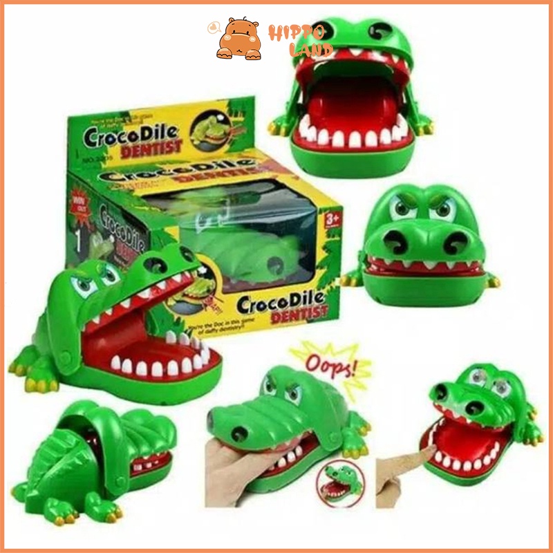 HIPPO LAND MAINAN BUAYA GIGIT TANGAN / CAPLOK BUAYA / BITE THE HAND CROCODILE PRANK 152-153