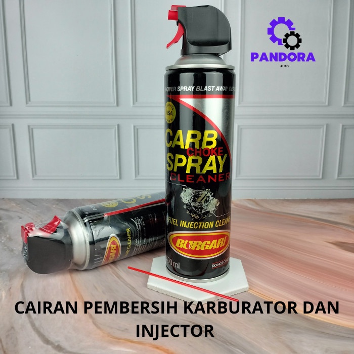 CARBURATOR/KARBURATOR CARB CHOKE SPRAY FUEL INJECTION CLEANER BURGARI 500 ML USA