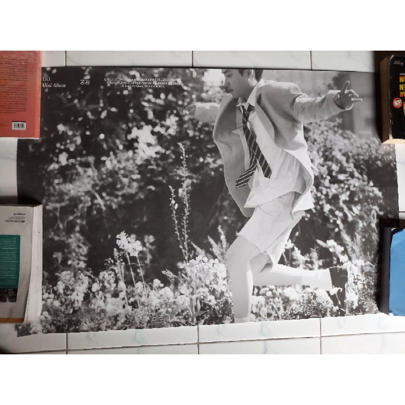 Poster Official Album D.O. Empathy Photobook Digipack Blue Grey | DO KYUNGSOO EXO