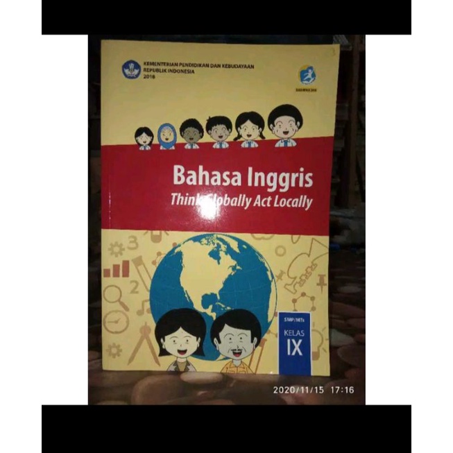 

Bahasa Inggris SMP kelas 9 Kurikulum 2013 revisi 2017