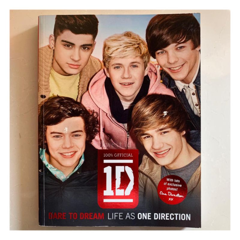 [READY] Import 1D Book - Dare To Dream : Life As One Direction 100% Official [English Version] Harry