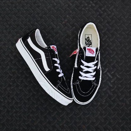 Vans Sk8 Low Black White ( Resmi PT. Navya )