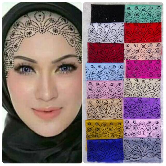 Iner Hijab Tile Pesta Inner Jilbab Ciput Pesta Pengantin