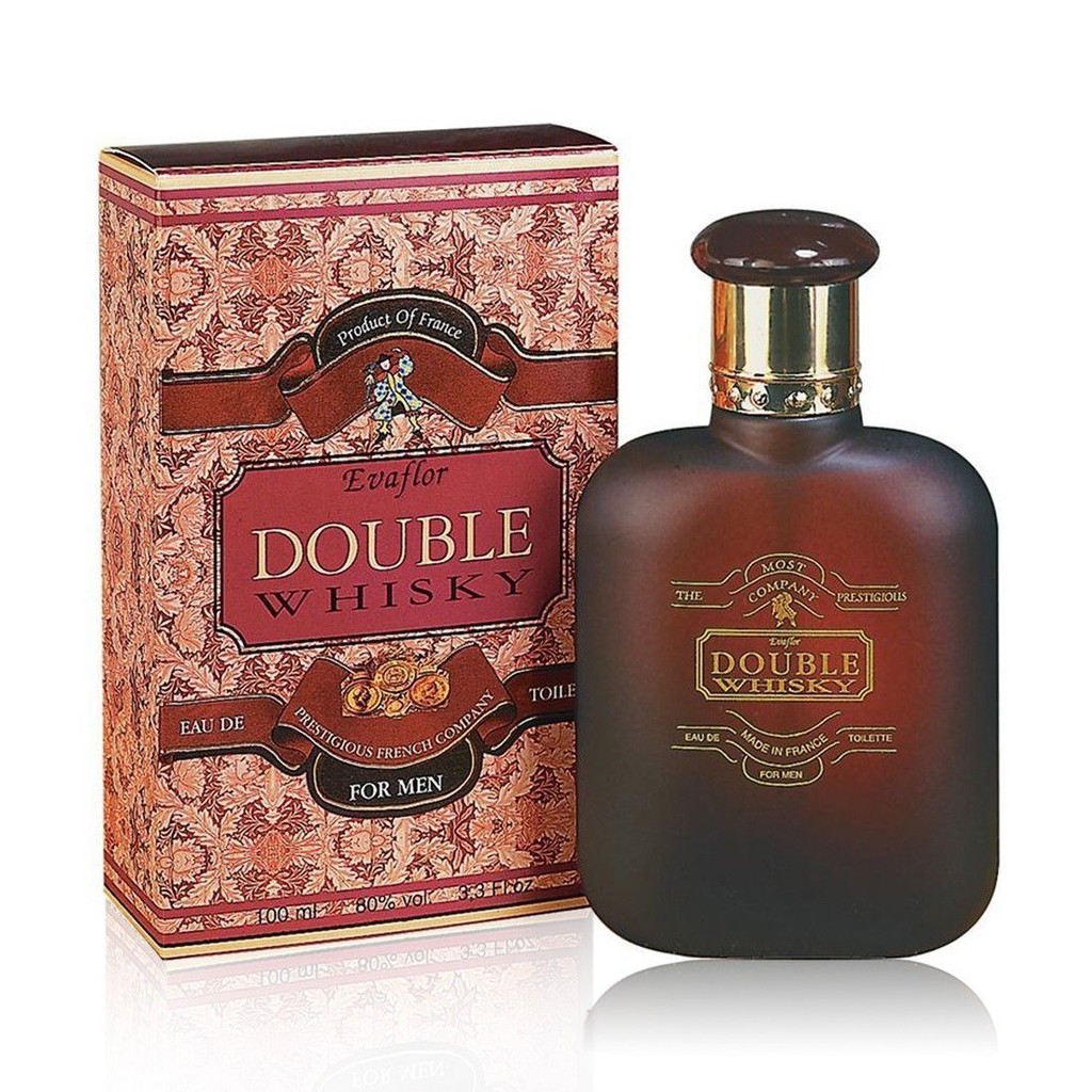 PARFUM EVAFLOR DOUBLE WHISKY MAN EDT 100 ML