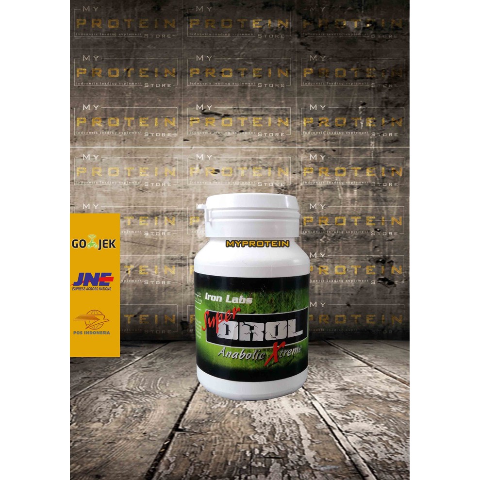 Suplemen Fitness | Iron Labs Superdrol 60 caps ORI penambah berat badan instan Super Drol
