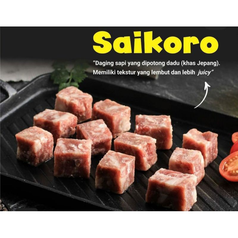 

Saikoro Wagyu 500gr