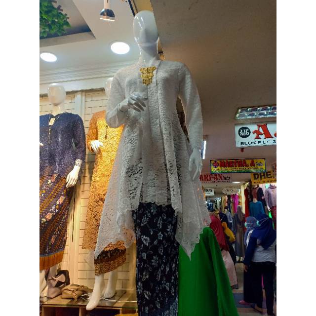 [ ATASAN SAJA ] KEBAYA MODERN KEBAYA BROKAT FLOYANA