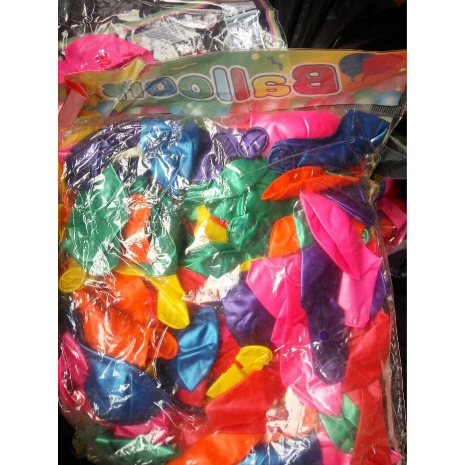 BEST SELLING - balon metalic 7" warna warni - LUXURY