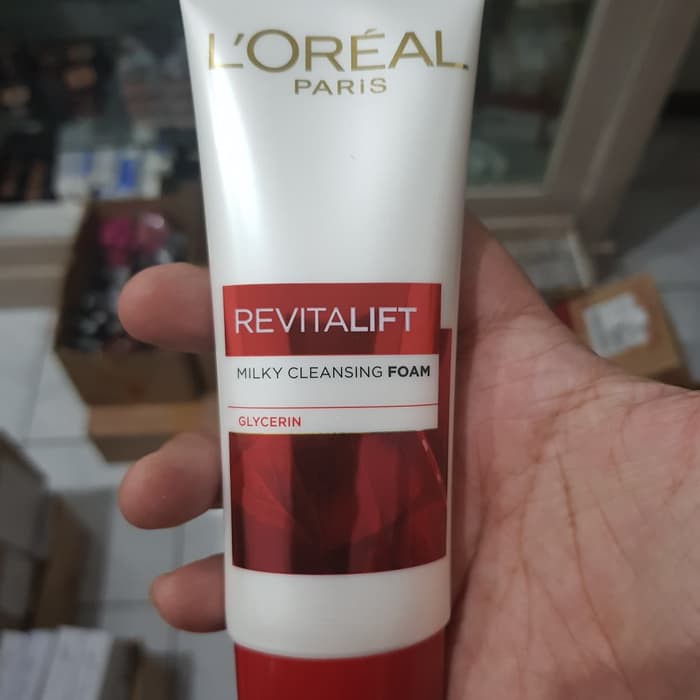 ORIGINAL L'Oreal Paris Revitalift Milky Cleansing Foam Loreal 100 ML
