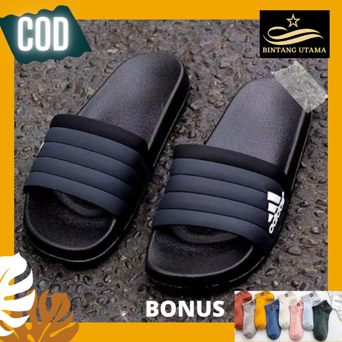 SANDAL PRIA SLIP ON AD77 SANDAL KARET SANTAI SLOP SELOP SLIDE JELLY JEPIT FLADEO EMORY SOFIYA MORYMO