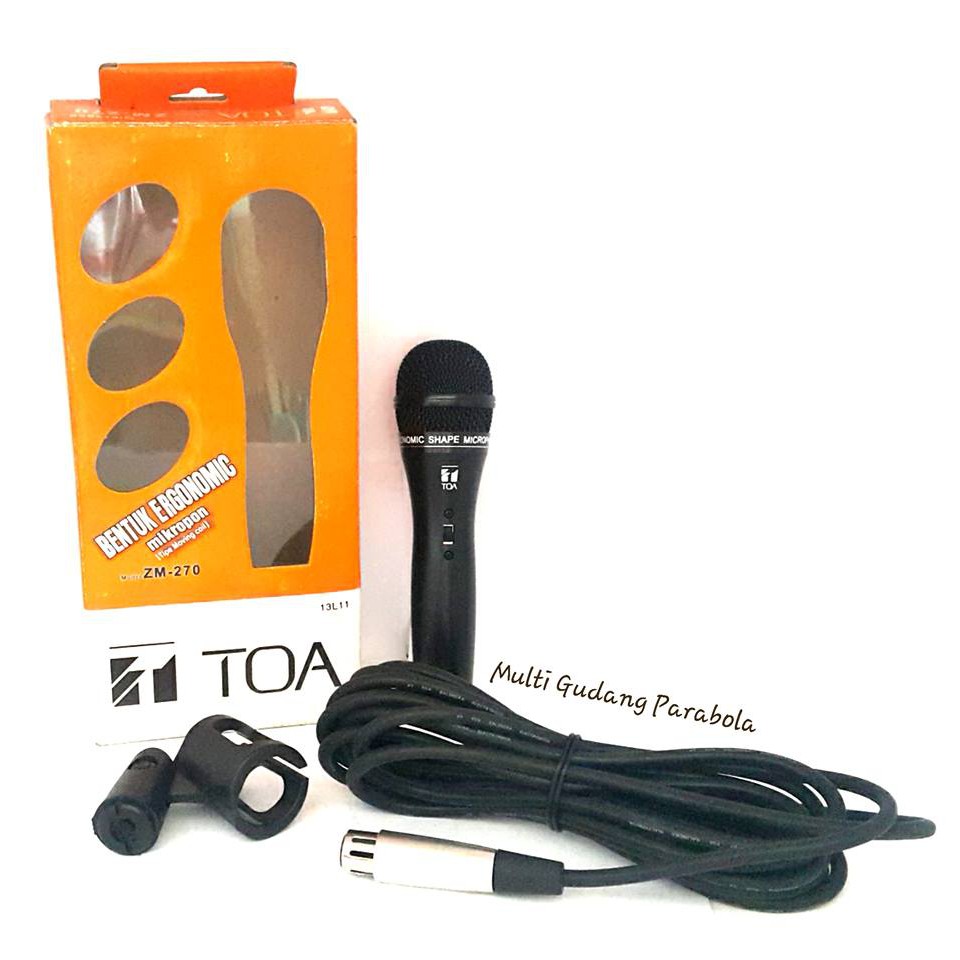 Mic TOA type ZM-270 (Garansi Resmi )