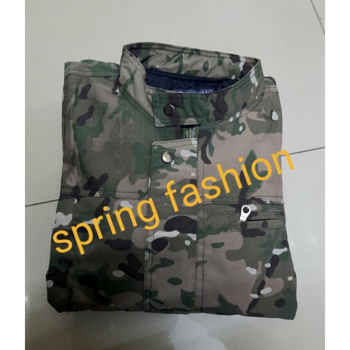 Jaket Loreng Multicam ABG - Jaket ABG Loreng Multicam - Jaket Tactical Loreng Muticam