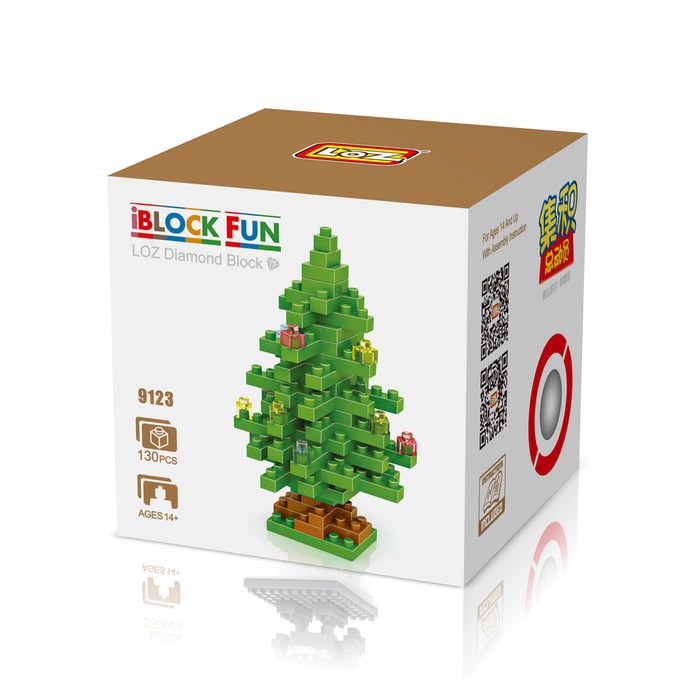 Christmas Tree - L9123 Nano Block Mini Brick