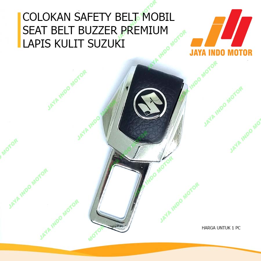 COLOKAN SEATBELT BUZZER / SEAT BELT BUCKLE MOBIL LAPIS KULIT SUZUKI