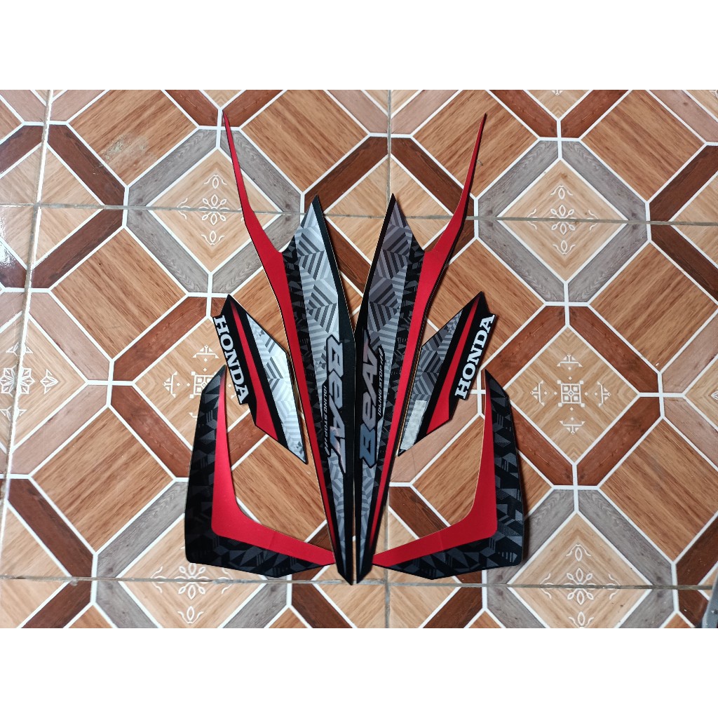 stiker striping motor honda beat iss 2021
