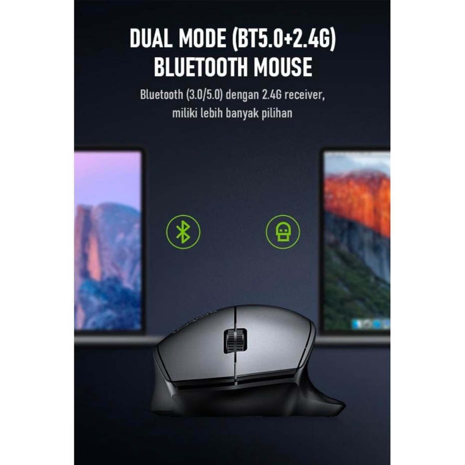 MOUSE ROBOT M350 MULTIDEVICE BLUETOOTH DAN WIRELLES 2.4GHZ