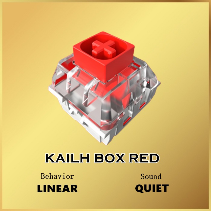 Kailh Box Red Mechanical Switch Linear Switch Switches Keyboard