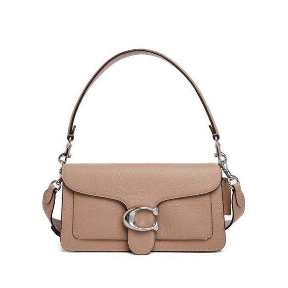 Coach Tabby Shoulder Bag 26 in Signature Canvas -Milky Brown (73995)