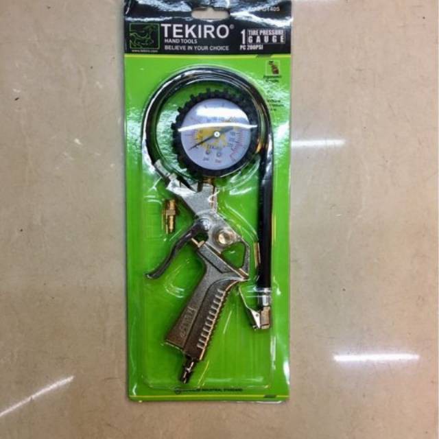 (TEKIRO) Tire Pressure Gauge 3 in 1 Tekiro alat untuk angin kompresor