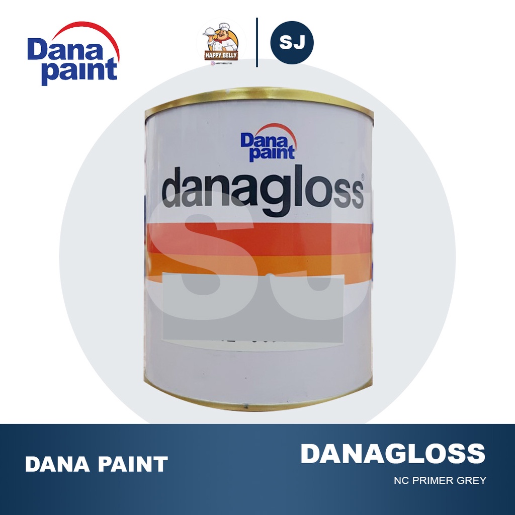 Epoxy Danagloss NC PRIMER GREY & RED 1L set Danapaint - Abu-abu
