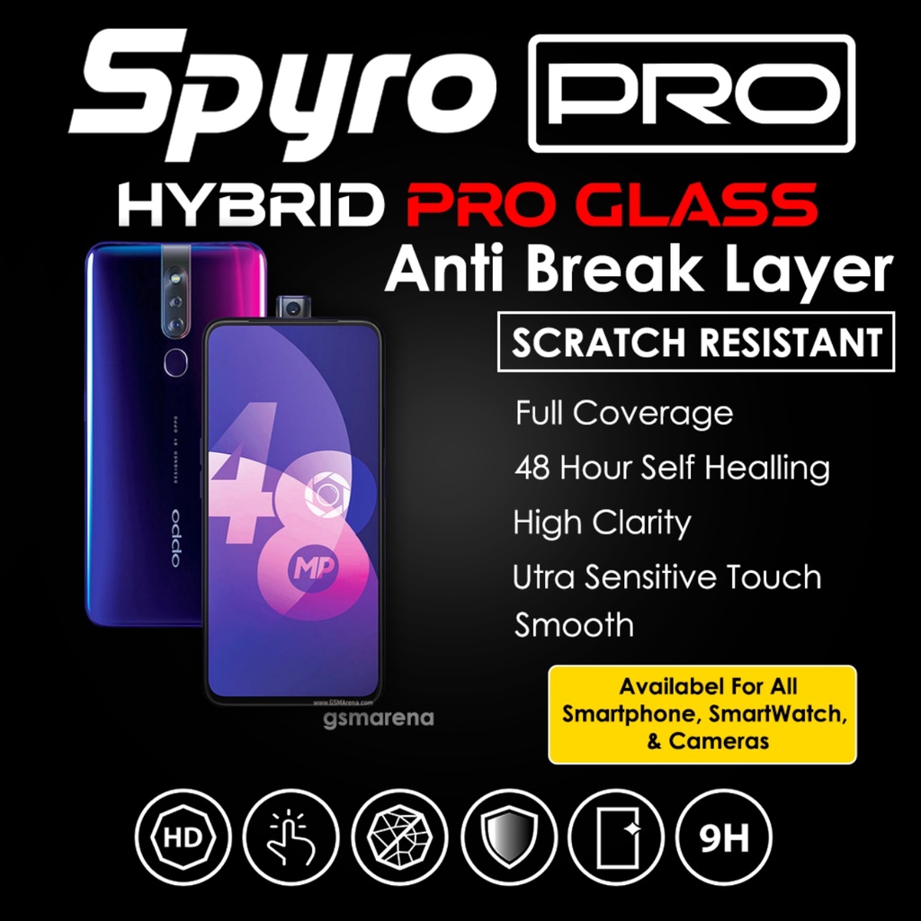 PREMIUM HYDROGEL OPPO F11 PRO F9 F7 F5 ANTI GORES FULL SCREEN SCREEN GUARD