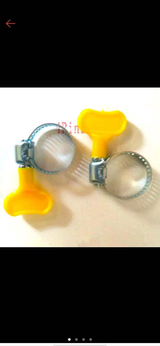Klem Kompor Gas / Cincin Selang Gas + Pengunci (sparepart Kompor Gas)