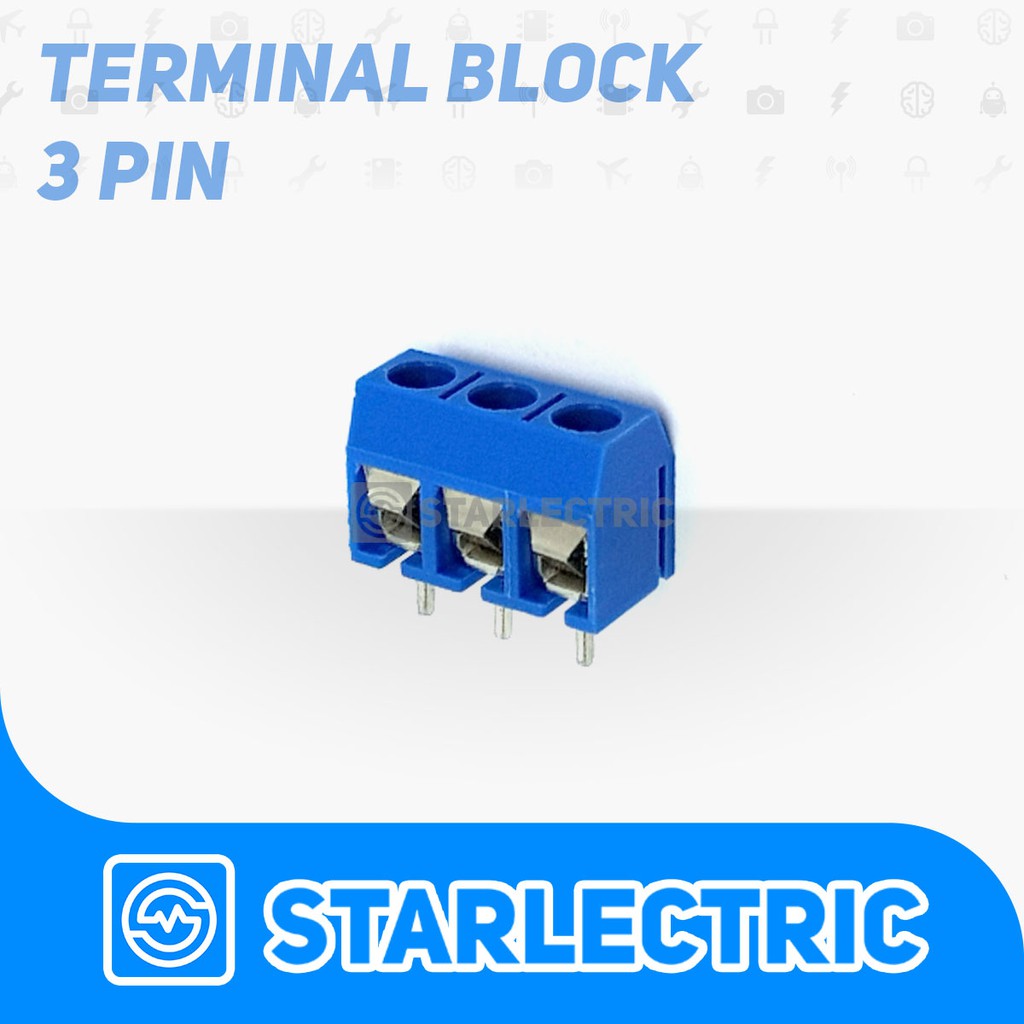 Terminal Block PCB 3 pin