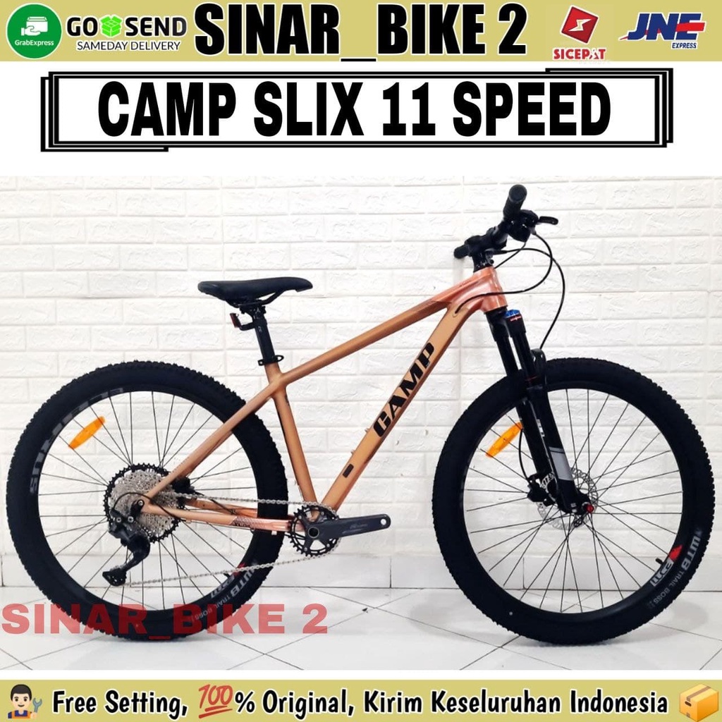 Sepeda Gunung MTB 27.5 Inch ELEMENT CAMP SLIX 11 Speed Deore Hidrolik