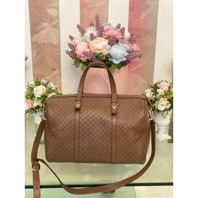 Tas Speedy Gucci Leather Authencic Bag