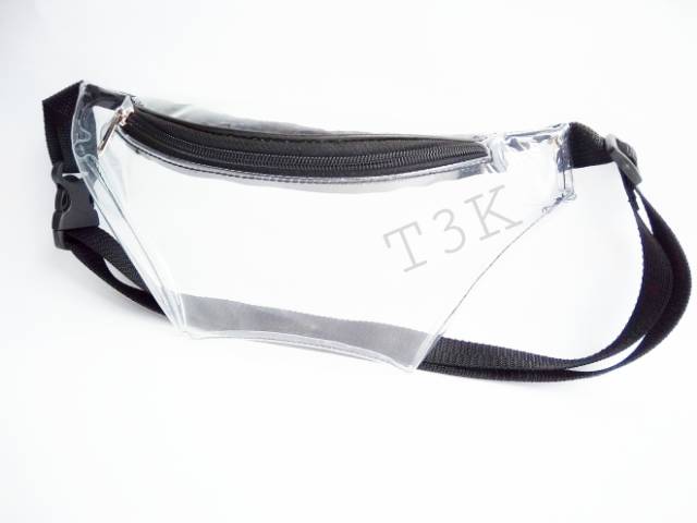 Waist bag transparent s  tas pinggang transparant