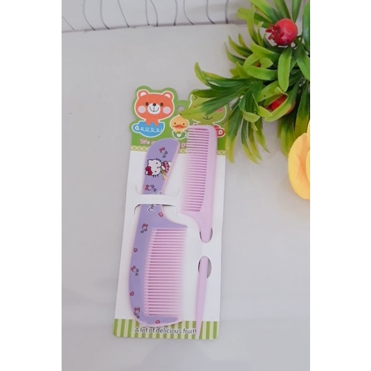 Sisir Karakter Set 2 in 1 Haircombo Anak