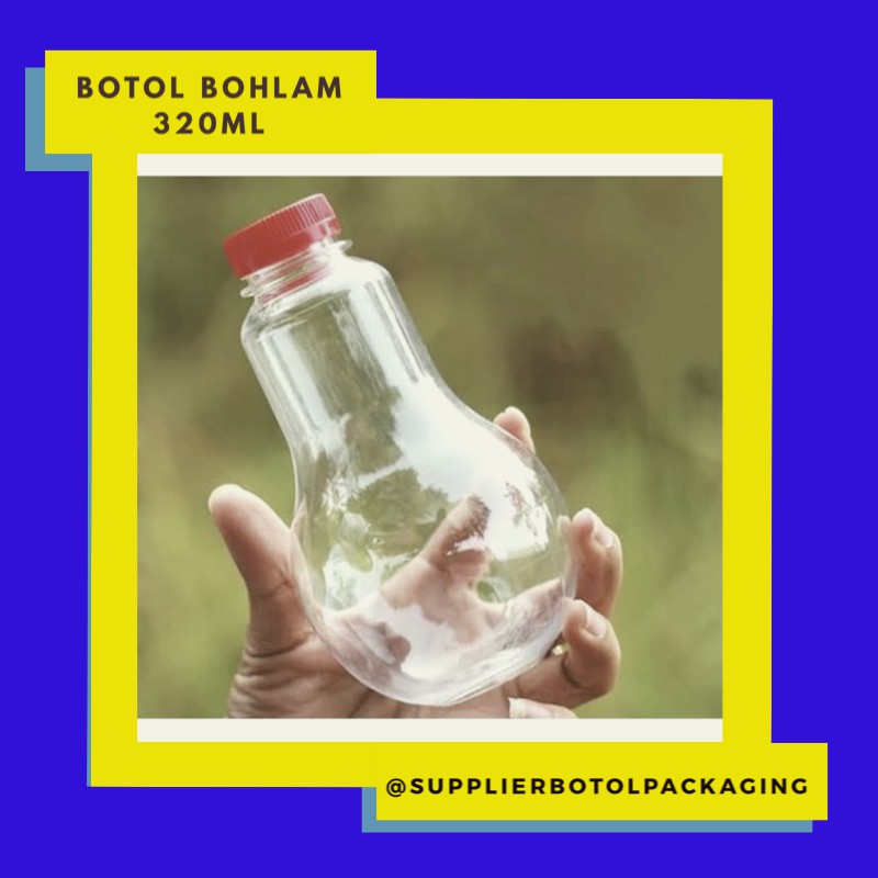 

**READY STOCK**Botol bohlam 320ml berkualitas