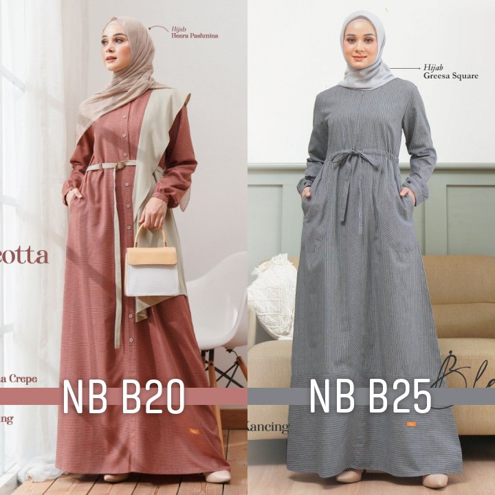 TERBARU BUND GAMIS NIBRAS NB B20 | GAMIS NIBRAS NB B25