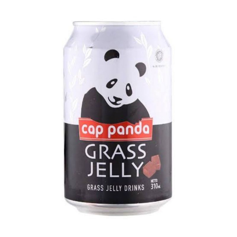 Cap panda grass jelly drink liang teh cincau hitam 310 ml