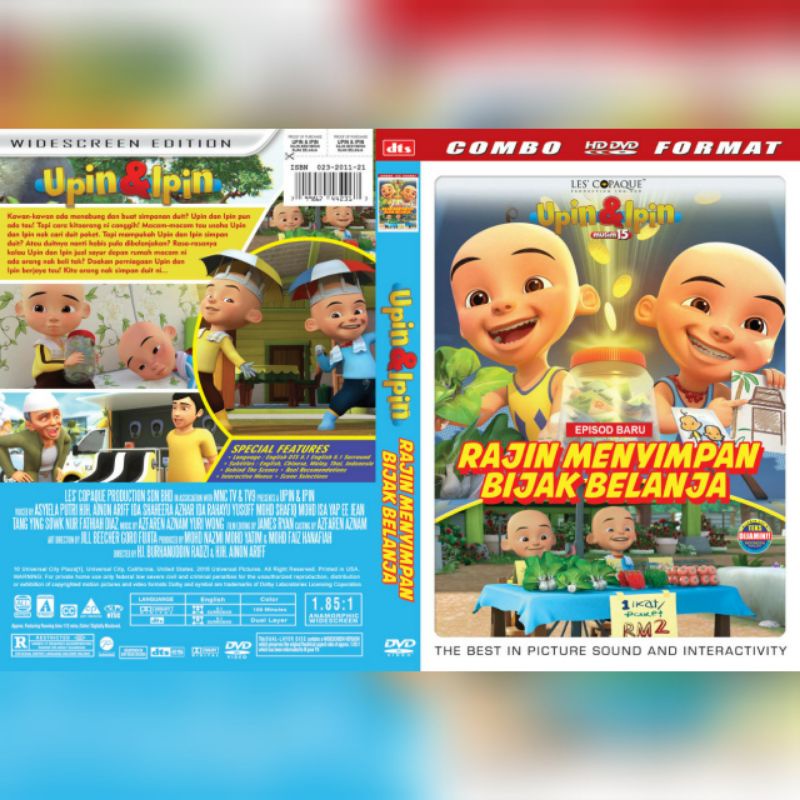 Jual Kaset Film Animasi Upin Ipin Rajin Menyimpan Bijak Belanja 2021 Hd Shopee Indonesia 